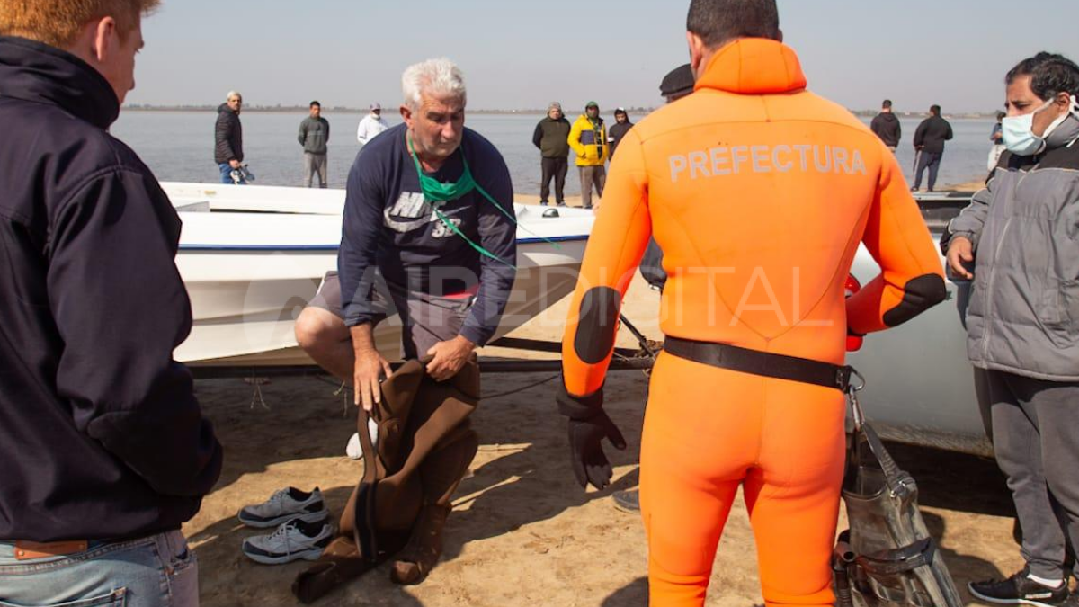 La búsqueda de dos hombres continuaba este mediodía