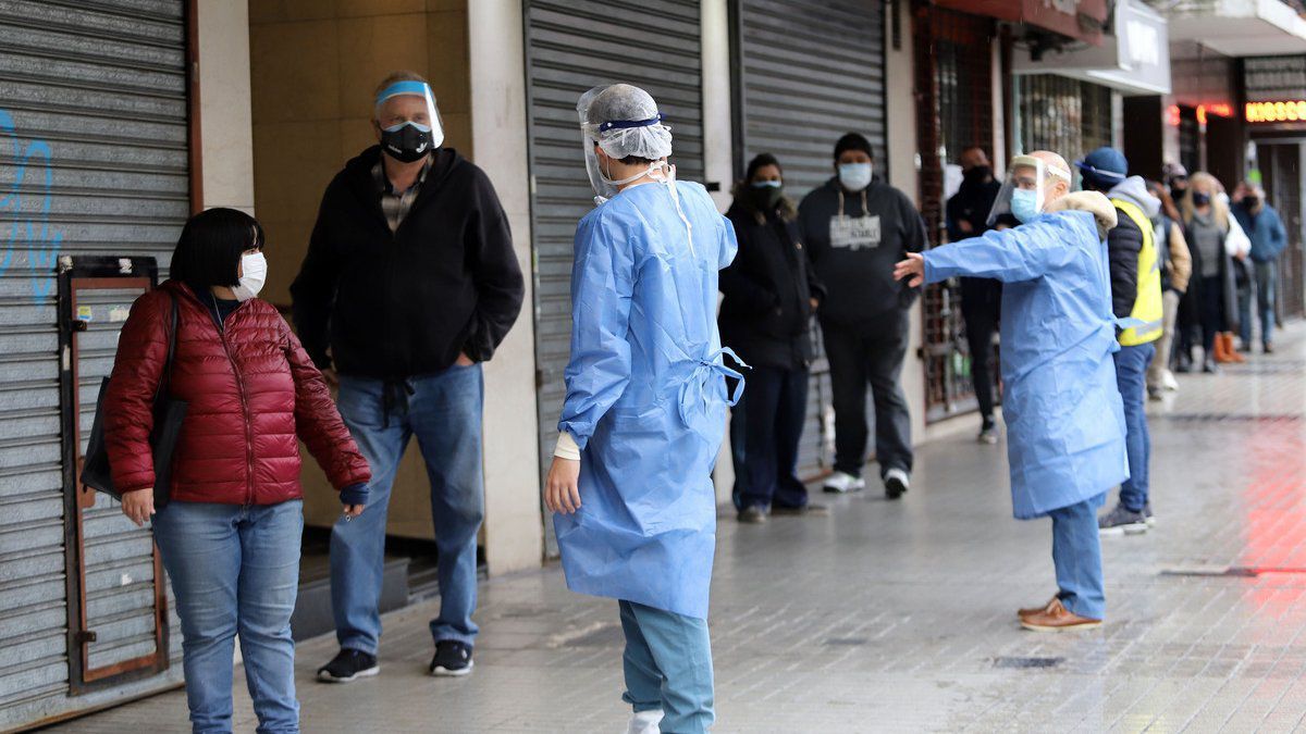 Este lunes Argentina tuvo un nuevo récord de casos de coronavirus.