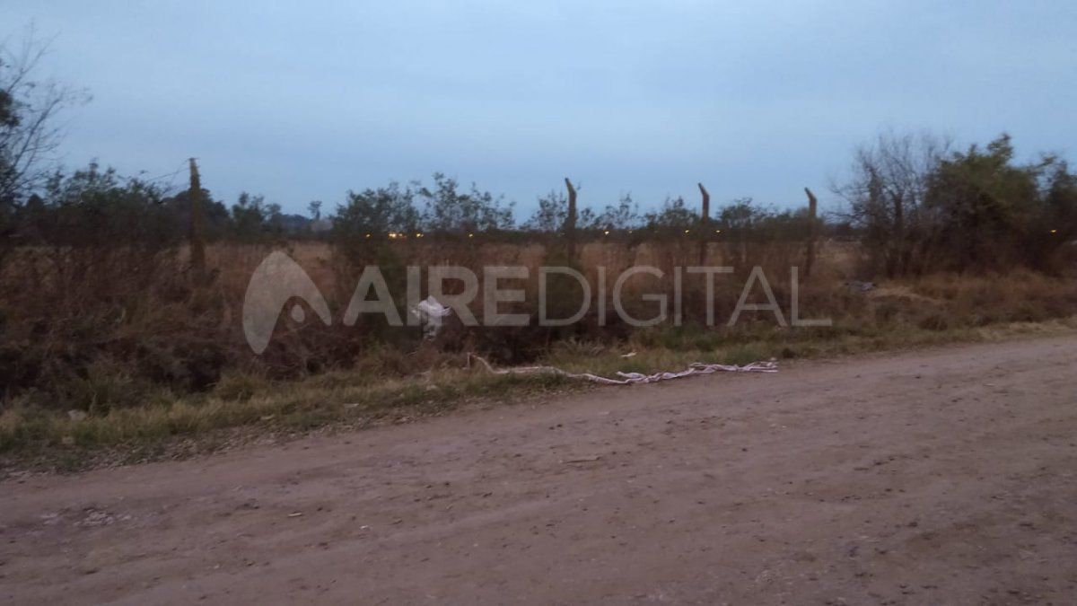 Calle 8 entre 19 y 21 de Sauce Viejo, el lugar donde se produjo el intento de asalto que terminó con dos personas muertas