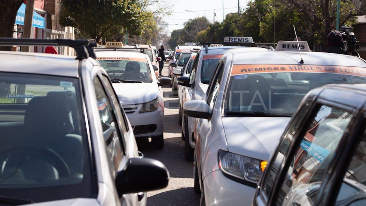 La caravana partió a las 11 desde Santo Tomé