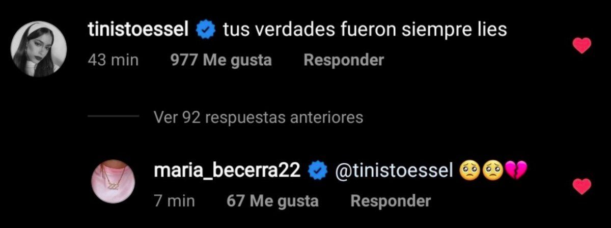 Tuit de Tini Stoessel 