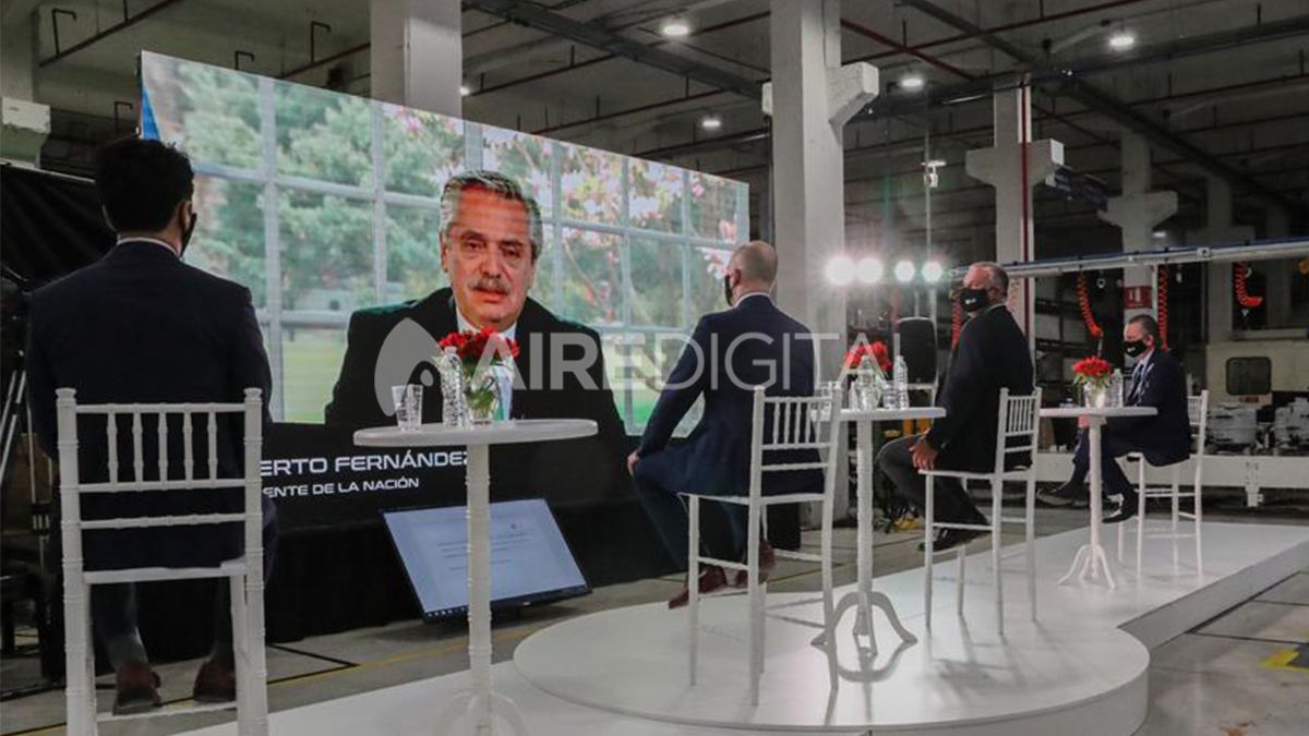 Alberto Fernández aseguró que el país,