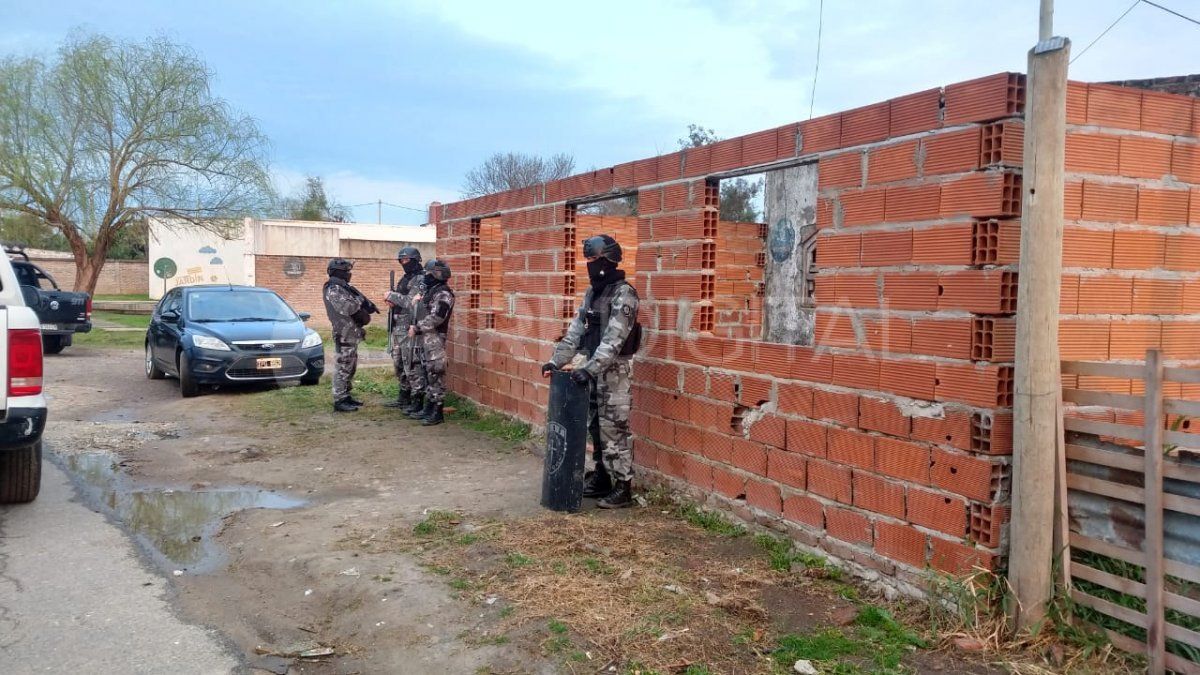 Ocho allanamientos se realizaron esta mañana