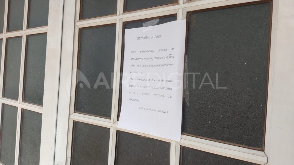 Los vecinos son derivados a la Subcomisaría N°17