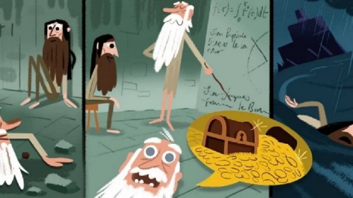 Google dedica su doodle al escritor francés, Alejandro Dumas