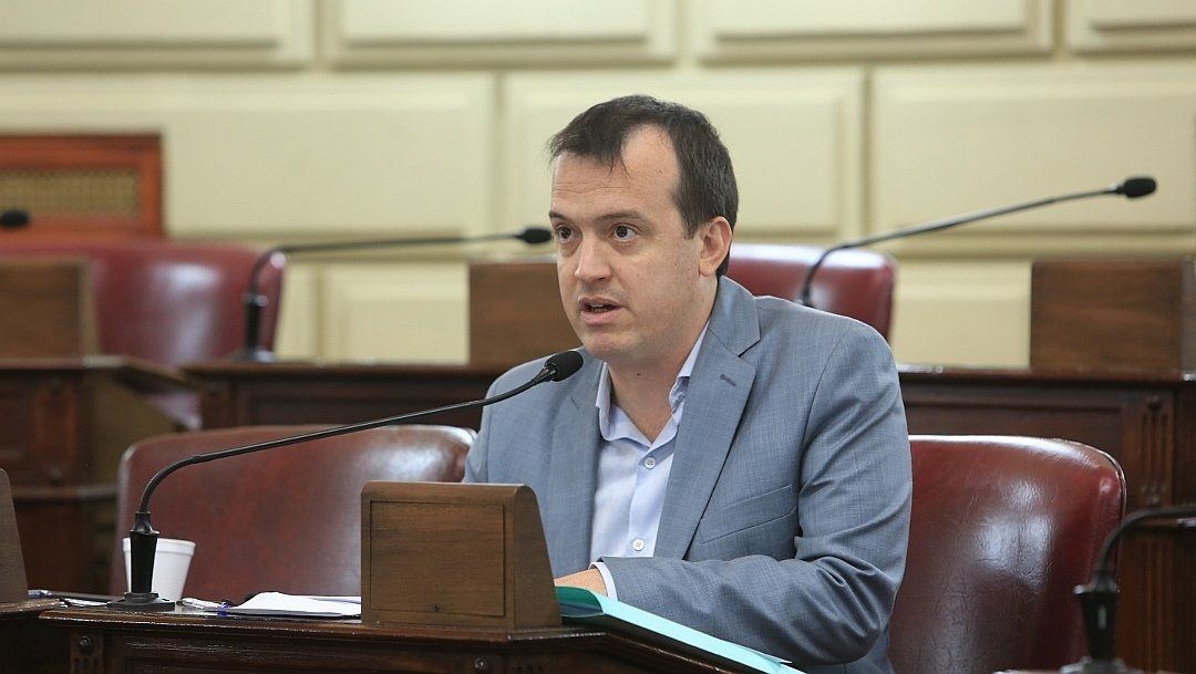 El diputado provincial Joaquín Blanco, autor de la iniciativa aprobada por unanimidad este jueves.