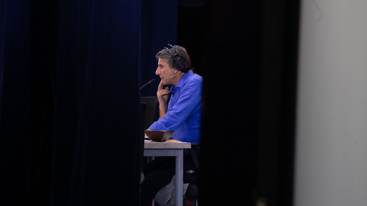 Luis Mino, director del multimedios Aire de Santa Fe y conductor de su programa Ahora Vengo, es el en