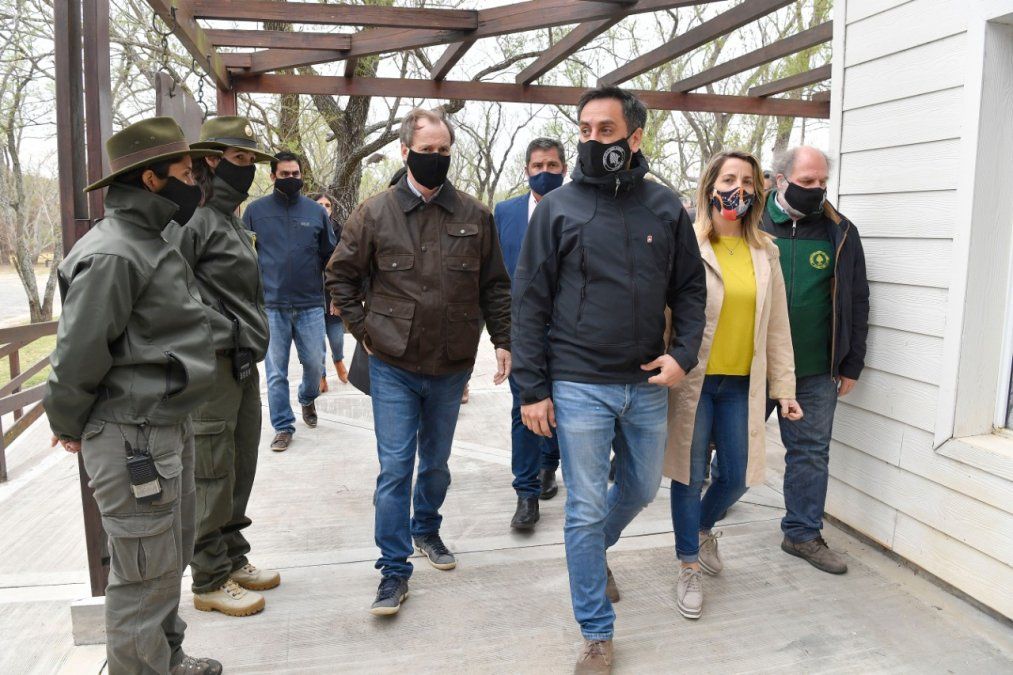 Juan Cabandié llegó a Entre Ríos para la inauguración del segundo faro de conservación del a biodiversidad en el Delta del Paraná.