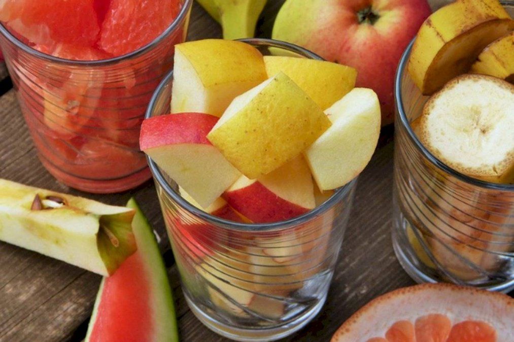 Licuado de avena y manzana.