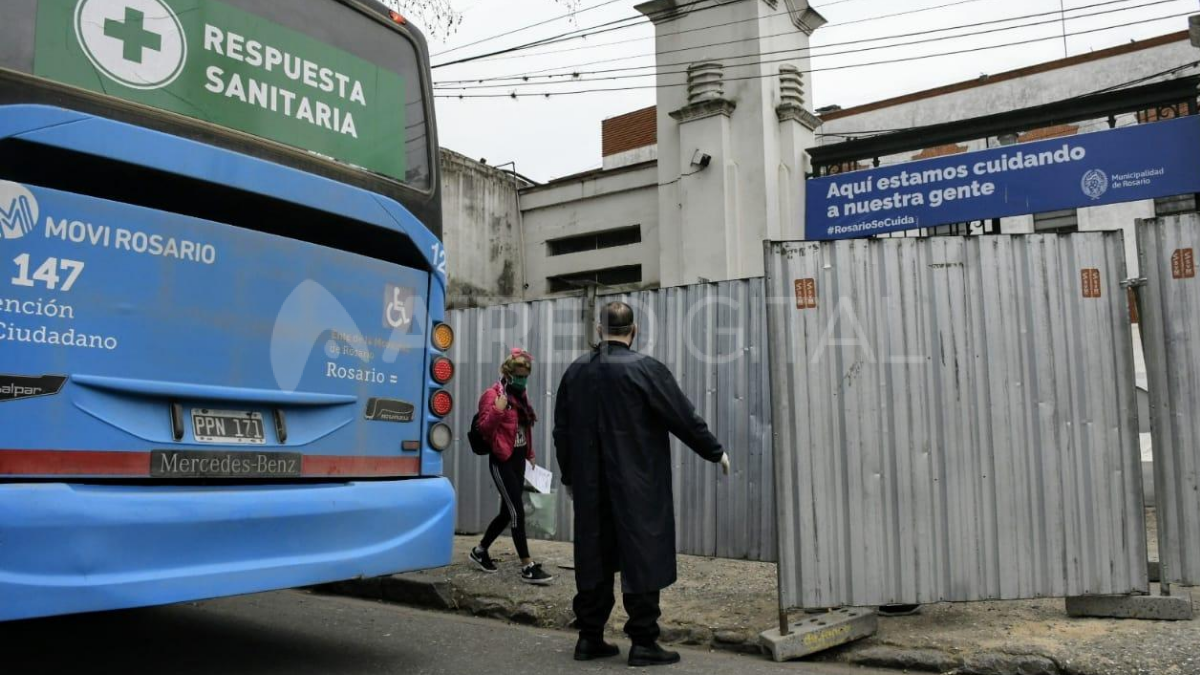 El hipódromo es uno de los lugares acondicionados por el Municipio rosarino para atender la pandemia