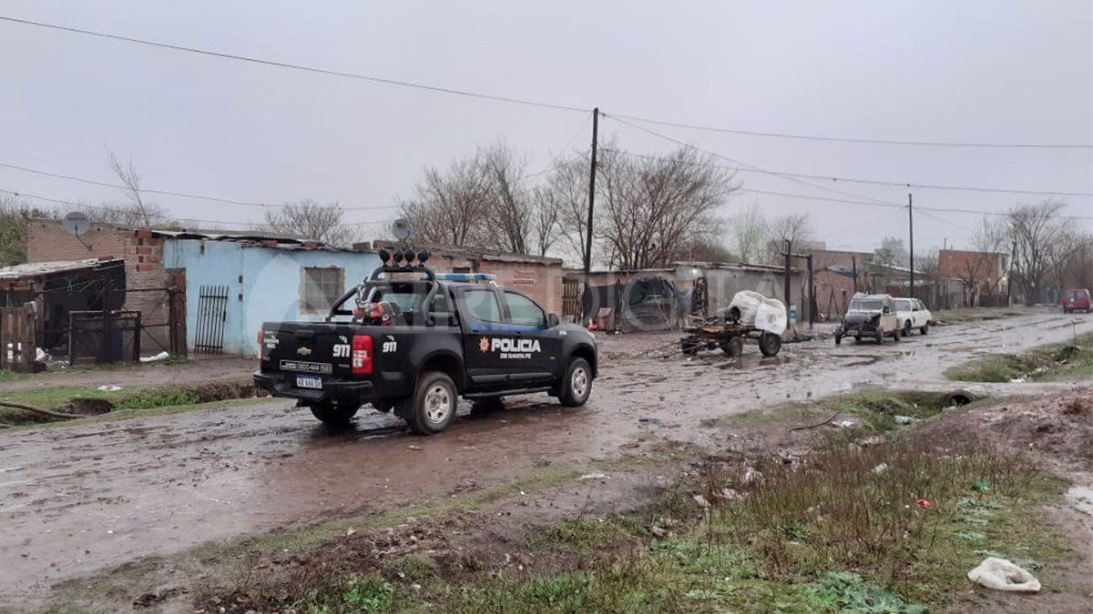 Allanamiento en el barrio Las Vegas - Santo Tomé