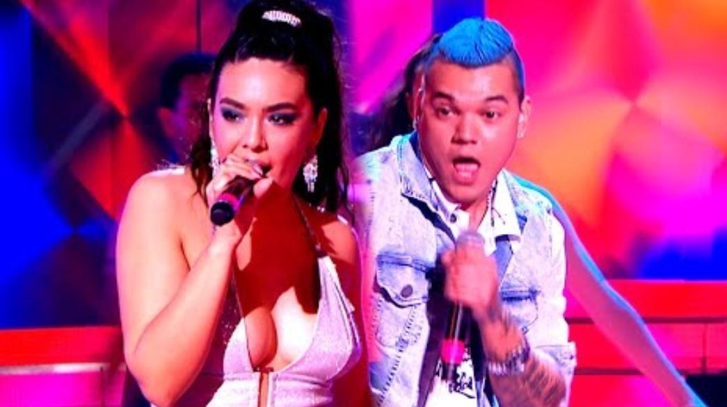 Ángela y Brian cantaron "Qué ironía" del Potro Rodrigo.