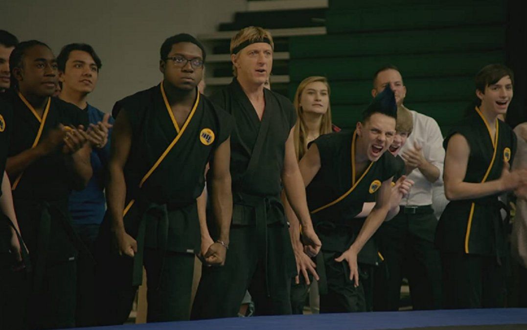 Cobra Kai es una serie web dramática estadounidense de 2018, basada en la franquicia de The Karate Kid, historia creada por Robert Mark Kamen. La serie fue escrita por Jon Hurwitz, Hayden Schlossberg y Josh Heald