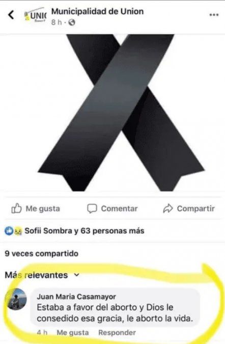 La publicación del sacerdote Juan María Casamayor (Captura de Pantalla).