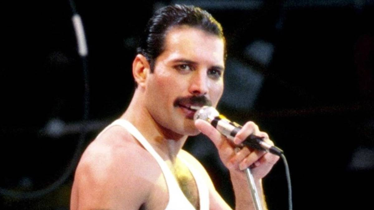 Freddie Mercury en concierto
