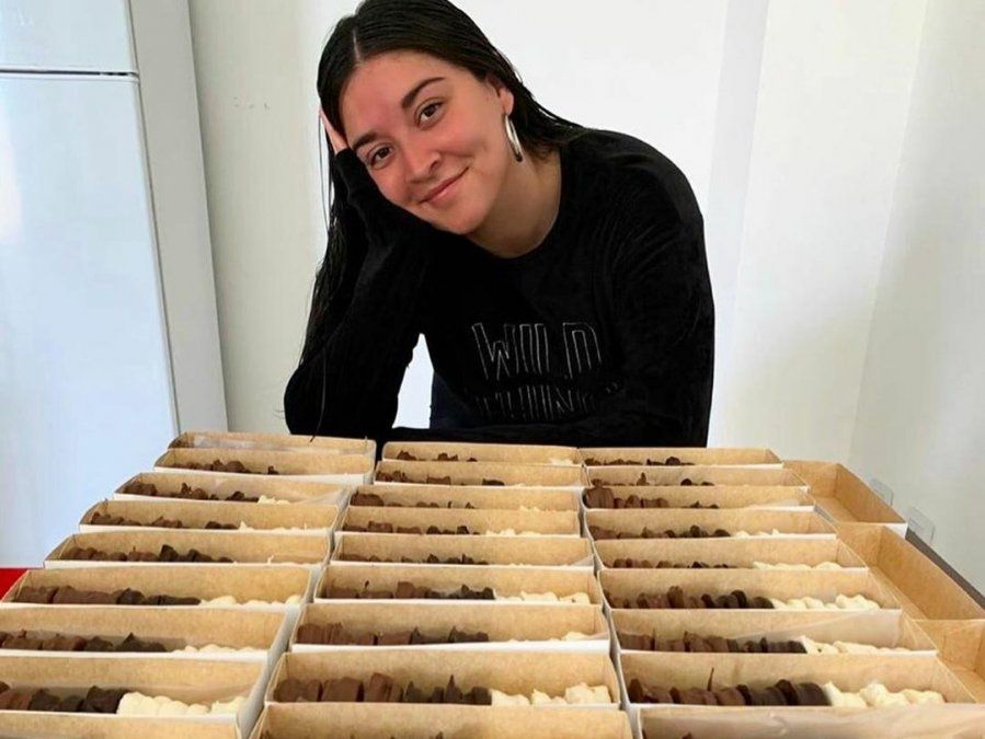 Hoy en día MP Pastelería vende 70 cajas de alfajores por semana. Foto: Instagram