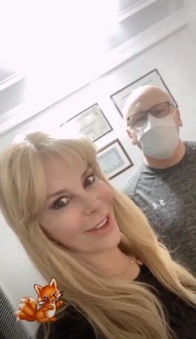 Graciela Alfano se sometió a un tratamiento estetico 