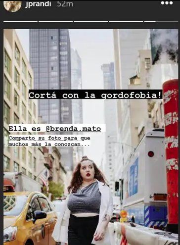 Julieta Prandi contra la gordofobia 