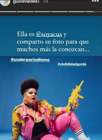 Guillermina Valdés contra la gordo fobia 