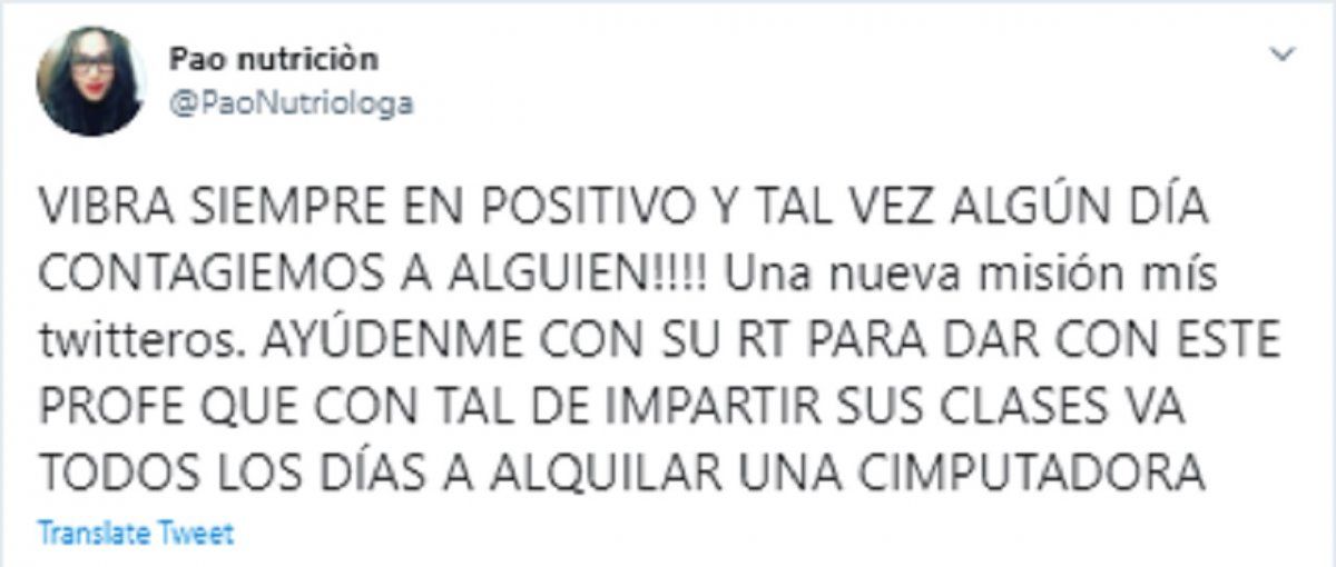 Los mensajes de sus alumnos