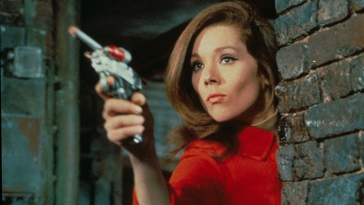 Diana Rigg, en Cannes, el año pasado. Fue muy famosa por su Emma Peel.