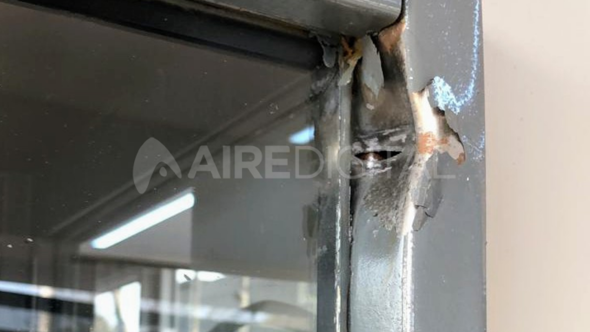 Las huellas del feroz ataque sicario