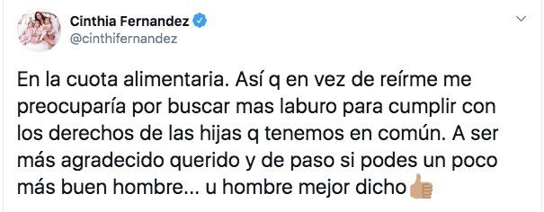 LOS TERRIBLES TUITS DE CINTHIA EN CONTRA DE DEFEDERICO. OTRA VEZ LE DECLARO LA GUERRA.