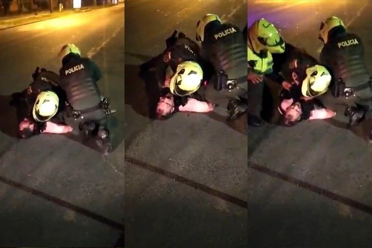 Imágenes del momento en el que los policías torturaron y mataron al abogado de 43 años, Javier Ordónez.