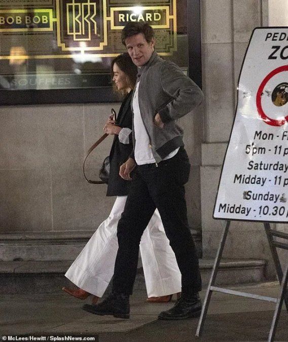Se levantaron rumores de un posible romance entre Emilia Clarke y Matt Smith
