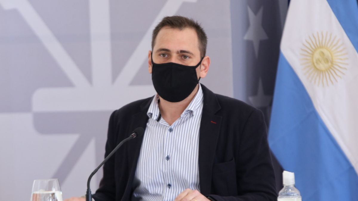 El secretario de Comercio Interior, Juan Marcos Aviano