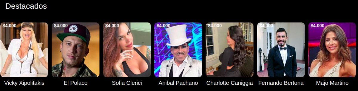 El monto que cobran los famosos argentinos por sus saludos