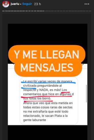 La influencer Juariu expuso a Ivana Nadal