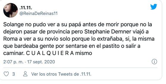 Tuits contra Stephanie Demner