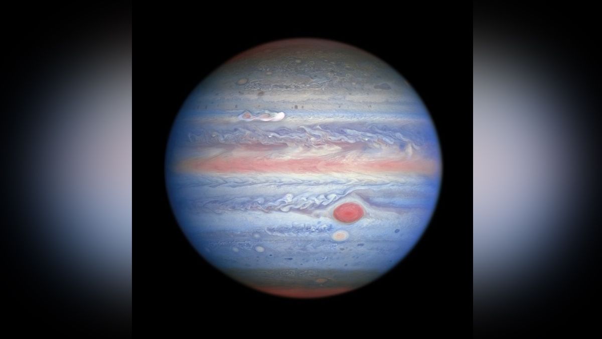 Júpiter en infrarrojo.