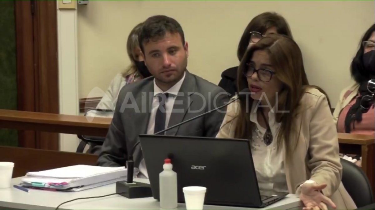 Matías Pautasso y Carolina Walker, abogados querellantes