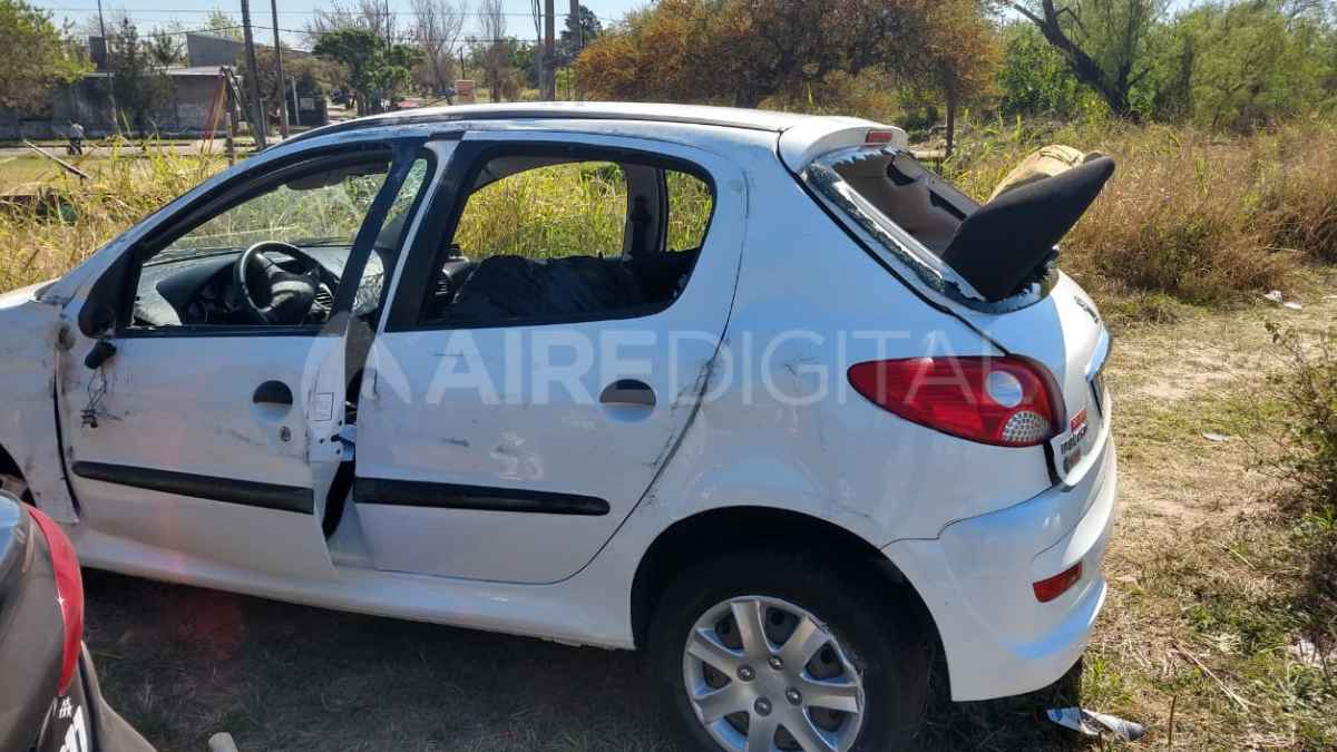 A raíz del hecho, durante unos minutos, la circulación por la zona se vio afectada pero la situación ya fue normalizada.