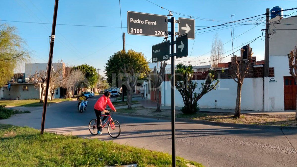 El hecho se desarrolló en la esquina de las calles Pedro Ferré y Francia, límite entre los barrios Barranquitas y Fomento 9 de Julio.