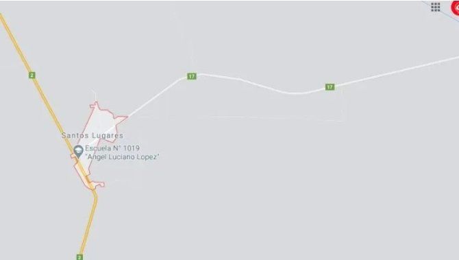 El lugar donde se produjo el doble crimen