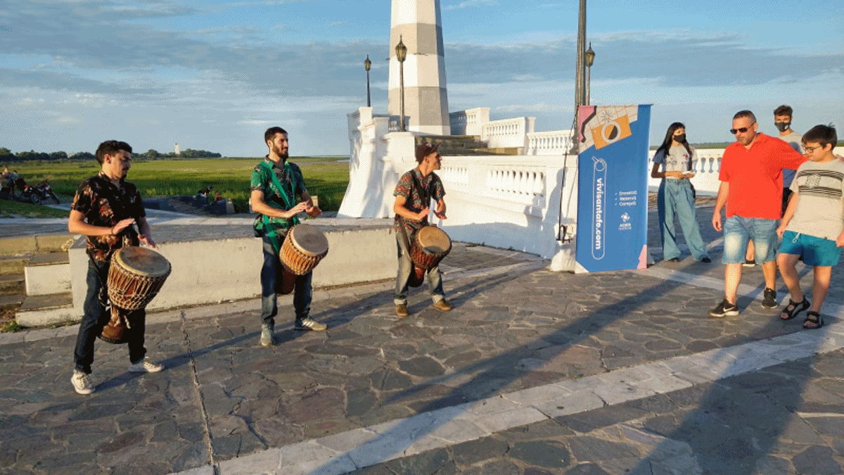 La iniciativa artística y cultural organizada por la Agencia para el Desarrollo de Santa Fe y su Región (ADER) fue un éxito.