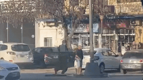 Uno de los supermercados afectados fue el Kilbel de López y Planes e Iturraspe de Santa Fe.