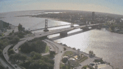 Así son las imágenes que muestra el nuevo dispositivo de AIRE en la ciudad de Santa Fe.