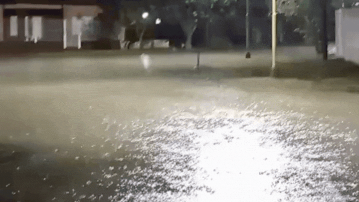 Un histórico temporal en Vera dejó más de 400 milímetros de lluvia en pocas horas