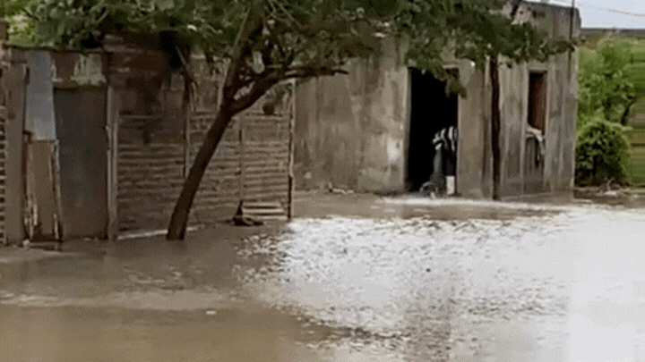 Un histórico temporal en Vera dejó más de 400 milímetros de lluvia en pocas horas