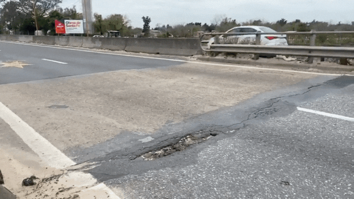 Vialidad Nacional reparará las juntas de los aliviadores en Ruta Nacional 168.