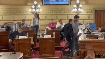 El episodio de este martes marcó un quiebre en la dinámica de trabajo que venía caracterizando a la Convención del 25.