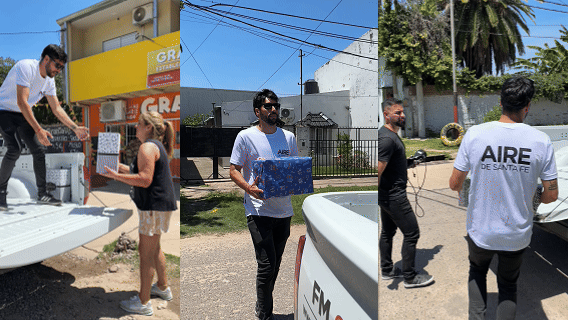 Recorrimos los barrios de la ciudad para buscar aquellas historias familiares que se transforman en solidaridad para la campaña solidaria.