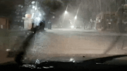 Rafaela bajo el agua: anegamientos tras una intensa lluvia en plena Nochebuena