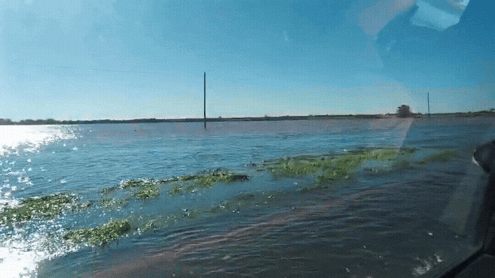 Complicaciones en la Ruta Nacional 34: anticipan un corte del tránsito por acumulación de agua