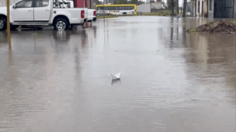 Las incesantes lluvias en Santa Fe continúan generando problemas este miércoles por la tarde