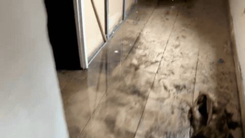 Las imágenes exclusivas de AIRE que muestran cómo es por dentro del hogar de tránsito incendiado en el norte de la ciudad.